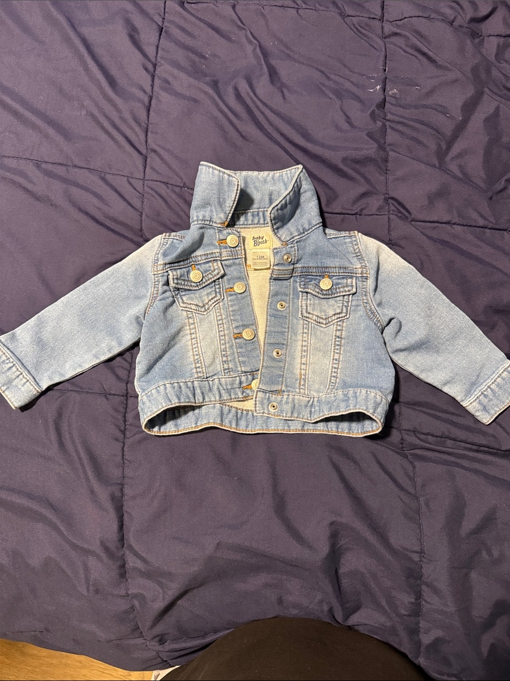 Light Wash Denim Jacket for Kids - Unbranded